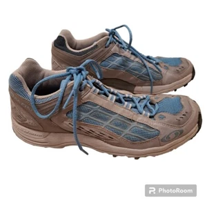 Scarpa da tennis Salomon Advance Chassis uomo grigio blu sneaker misura 8,5 - Foto 1 di 7