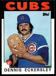 1986 Topps #538 Dennis Eckersley | Arpin Mint Cards - Picture 1 of 2