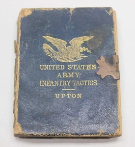 United States Army Infantry Tactics Double & Single Rank Upton 1884 - Picture 1 of 10