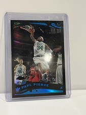 2005-06 Topps Chrome Black Refractor 105/399 #24 Paul Pierce Boston Celtics
