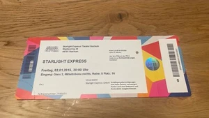 1 Karten Musical Starlight Express, 02.01.2015 - Bild 1 von 2