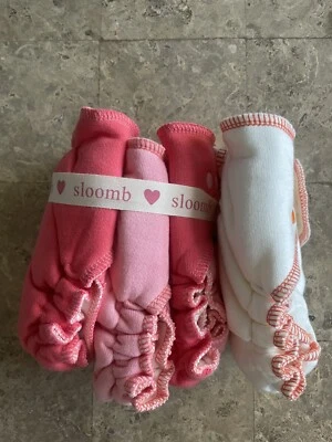 Lote 4 Pañales Ajustables de Vellón Orgánico Sostenible para Bebés Tamaño Pequeño Foto 1 de 4