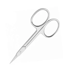 Sharp Manicure Straight Edge Cuticle Nail Scissors Arrow Point Stainless Steel - Picture 1 of 3