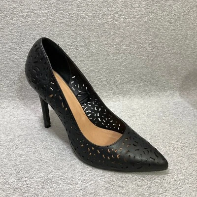 Zapatos de salón Report para mujer talla negros talla 8,5 negros con trufa perforados Foto 1 de 4