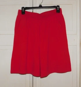 BELLISSIMI PANTALONCINI ROSSI USATI ST JOHN COLLECTION BY MARIE GRIGI DA DONNA TAGLIA 8 - Foto 1 di 4