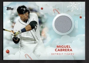 2020 Miguel Cabrera Topps Holiday Baseball Jersey Detroit Tigers WHR-MI - Picture 1 of 2