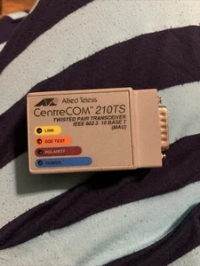 Allied Telesis CentreCOM 210TS IEEE 802.3 10 Base T - Picture 1 of 5