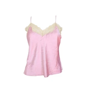 vintage coquette silk lace cami - Picture 1 of 7