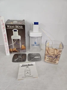 West Bend Electric Curl Crazy Spiral Electric Cutter USA 1991 FREE SHIPPING - Picture 1 of 11