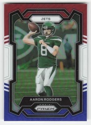 Aaron Rodgers 2023 Panini Prizm Red White and Blue #227 - Image 1 of 2