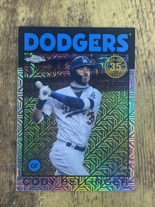 2021 Topps Chrome Cody Bellinger 86’ 35° anniversario rifrattore Mojo #86BC-11 - Foto 1 di 2