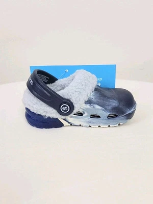 Туфли-слипоны Stride Rite размер 4 для малышей ясельного возраста уютные с подсветкой синие кроксы - Изображение 1 из 4