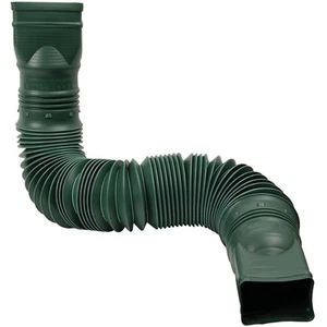 Amerimax FLEX-Drain 85010 Flexible Downspout Extension White - Picture 1 of 1