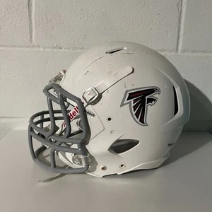 Casco de velocidad Riddell 2013 adulto talla grande blanco limpio pero falta tornillo - Imagen 1 de 9