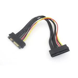 SAS 29 Pin Female to SAS 29 Pin Male Extension Cable - 12 Inch - Picture 1 of 2