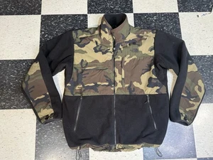 THE NORTH FACE Denali Camouflage Black Polartec Repreve Fleece Men's XL - Picture 1 of 11