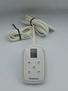 Brookstone LL-A16-10BQ 10BQ Remote Control Power Cord Heated Electric Blanket - Picture 1 of 6