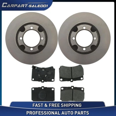 Kit pastillas freno rotores disco delantero 9,36" para Mazda 323 1986-1989 1,6 L Foto 1 de 4