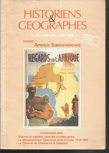 Historiens & geographes 367- L'Afrique subsaharienne. V003 - Imagen 1 de 1