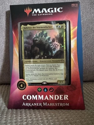MTG Magic The Gathering Commander Deck Arkaner Mahlstrom - Deutsch OVP Neu - Bild 1 von 4