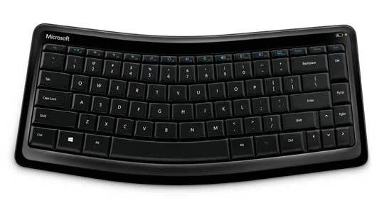 TASTIERA MICROSOFT SCULPT MOBILE KEYBOARD CONNETTIVITA' WIRELESS BLUETOOTH,NUOVO - Immagine 1 di 1