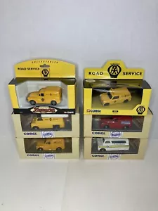 Lot Of (6) Corgi Classic Service Vehicles 1:43 Trucks Morris Vans New In Box - Picture 1 of 9