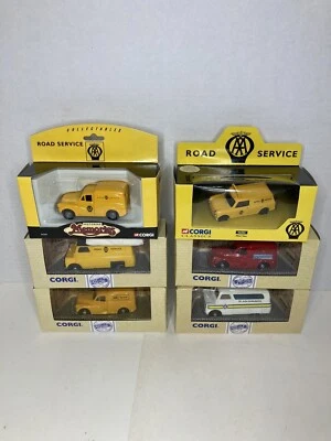 Lot Of (6) Corgi Classic Service Vehicles 1:43 Trucks Morris Vans New In Box - Image 1 of 4