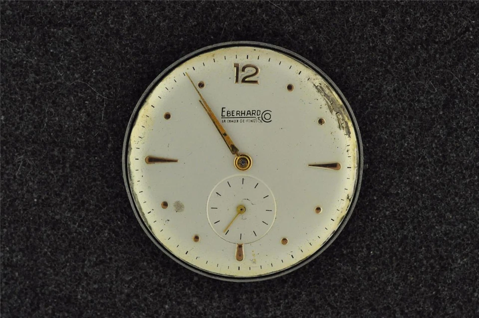 VINTAGE EBERHARD WRISTWATCH MOVEMENT CAL.1138 - RUNNING - Image 1 of 1