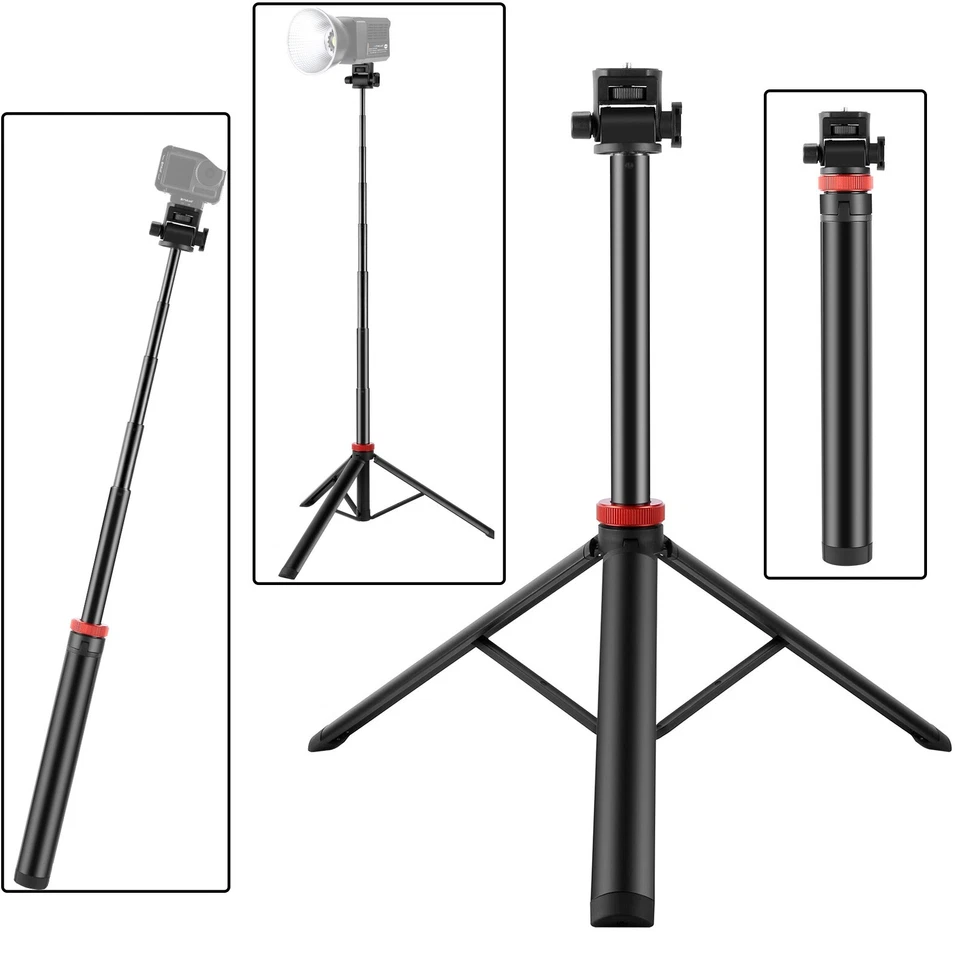 Monopod Selfie Stick Tripod Stand for Sony X3000R/x3000/DSC-RX0M2/Insta360 X3/X4 - Image 1 of 4