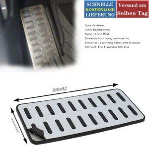 Fußstütze Auto-Fußstütze Pedalabdeckung 304 Edelstahl passend für KIA Hyundai 😀 - Zdjęcie 1 z 12