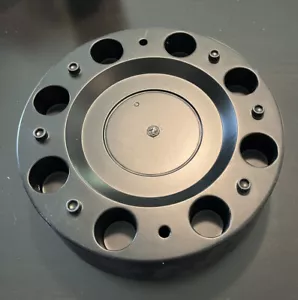 BLACK RHINO REPLACEMENT CENTER CAP 8 LUG 1244S02 + MB - 429 1244C02 ( NO LOGO ) - Picture 1 of 3