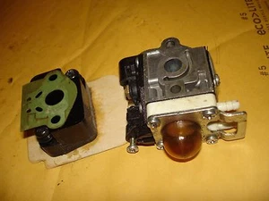 Echo GT200r carb and intake  used oem trimmer part only bin 203 - Picture 1 of 2