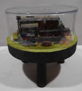 Modelleisenbahn Diorama Spur N - Durchmesser ca. 20 cm -Standmodelle - Bild 1 von 5