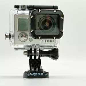 GoPro Hero3 ActionCam Con Custodia Subacquea NON Funzionante per ricambi - Foto 1 di 9