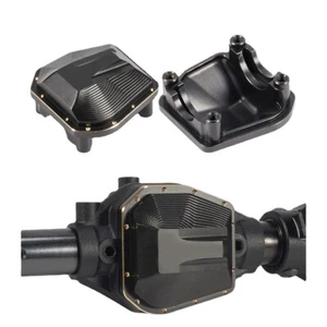 Cubiertas de eje diferencial trasero delantero de latón CNC para 1/10 RC Car SCX10 PRO actualización - Imagen 1 de 8