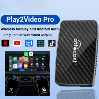 Wireless CarPlay Android Auto Adapters Video Box  CarPlay Android Auto Adapters - Image 1 of 4