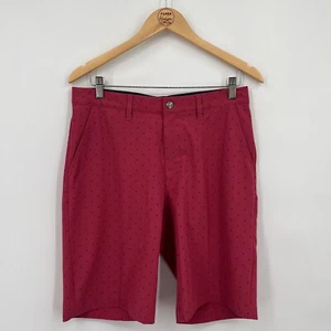 Adidas Ultimate 365 Golf Shorts Wild Pink Men's Size 30 Tree Print Primegreen - Picture 1 of 7