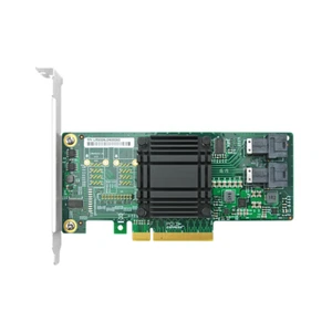 PCIe 3.0 x8 to 2 Port U.2 SFF-8643 NVMe Switch Adapter Card - Picture 1 of 4