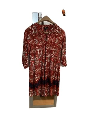 Vestido Pullover Floral New Direction Nuevas Etiquetas Todavía en Foto 1 de 4