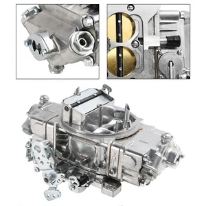 4 Barrel 650 CFM Brawler Double-Pumper Carburetor Electric Choke BR-67255 ZA - Picture 1 of 13