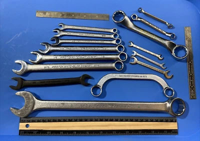PROTO WRENCH COLLECTION QTY 15 MADE IN USA USED  GOVERNMENT SURPLUS - Image 1 of 4
