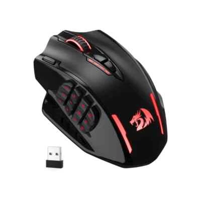 16000 DPI Wired 2.4Ghz Wireless RGB Optical Gamer Mice 16 Programmable Buttons - Image 1 of 4
