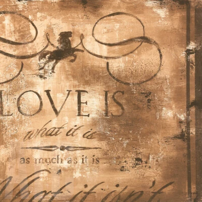 36W"x36H" EMOTIONAL DICHOTOMY by RODNEY WHITE -LOVE IS WHAT IT CHOICES of CANVAS - Image 1 of 4