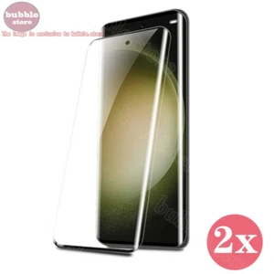 Protector vidrio templado 2 piezas para Samsung Galaxy S24 S21 S22 S23 S9 S10 Note20 - Imagen 1 de 13
