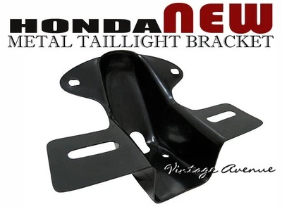 HONDA CL125A SS125A CB125 CB175 CL175 GL175 NUMBER PLATE TAIL LIGHT BRACKET [B] — 第 1/4 张图片