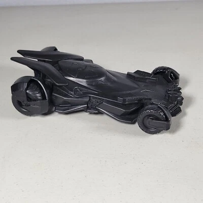Batman Batmobile Toy Car 6" Plastic DC Comics Justice League Collectible - Image 1 of 4