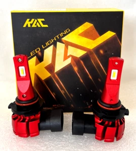 KAC LED Fog Light Bulbs Kit 9145 9140 H10 White 6000K Driving Lamp Brightness 2x - Picture 1 of 8