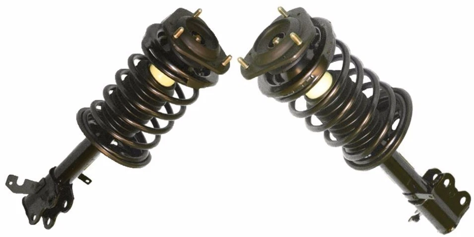 Par de montaje de resorte helicoidal de puntal cargado delantero Unity para Geo Prizm 1993-1997 Foto 1 de 1