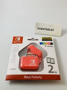 Keys Factory CARD POD für Nintendo Switch Pink USA VERKÄUFER - Bild 1 von 2