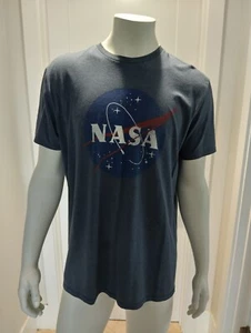 NASA Logo Men's Graphic Grey Heather T-Shirt New Officially Licensed Fifth Sun - Picture 1 of 3